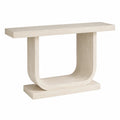 Mesa consola de piedra travertino 120x40x75 cm